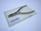Flachzange 120mm gerade, kurze Greif-Backen ohne Verzahnung, rostfrei 4221FP00-RF