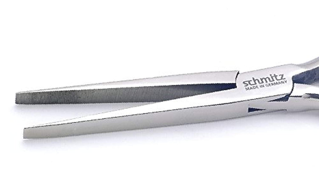 Flachzange 200mm sehr lange, kräftige Greif-Backen mit Verzahnung - Mit Doppelblatt Öffnungsfeder 4922HS22