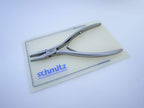 Flachzange 120mm gerade, kurze Greif-Backen mit Verzahnung, rostfrei 4222FP00-RF
