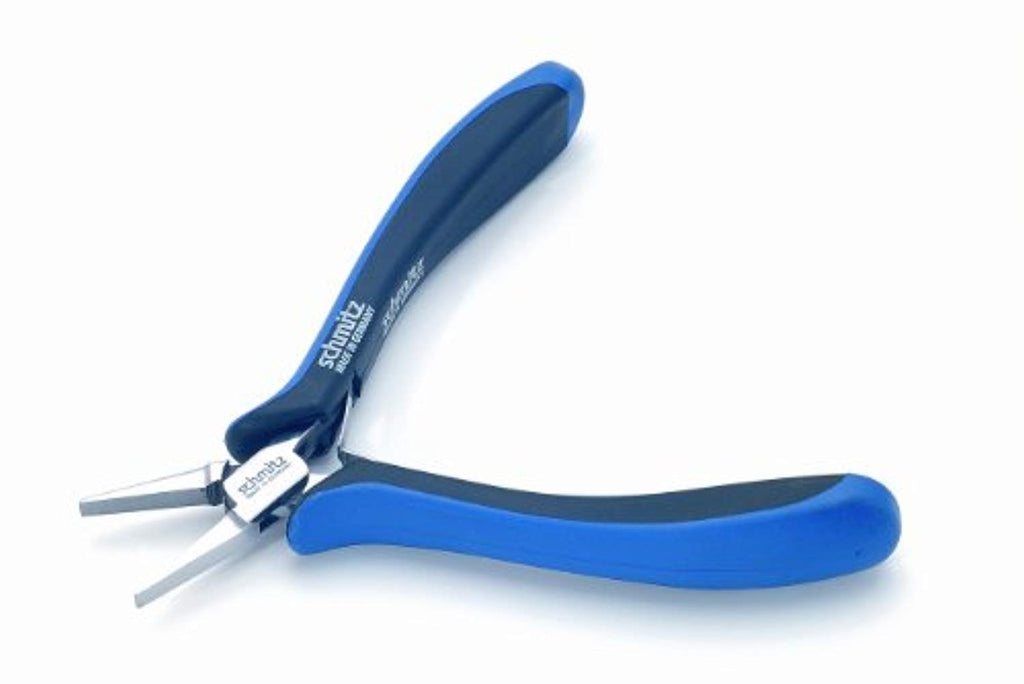 Flachzange 130mm kurze Greif-Backen ohne Verzahnung 4221HS22