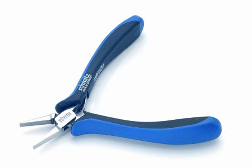 Flachzange 130mm kurze Greif-Backen ohne Verzahnung 4221HS22