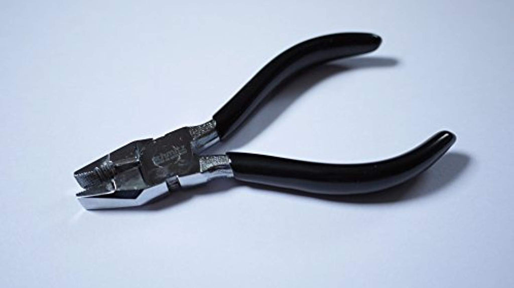 Mini Kombizange 110mm kleine Greifbacken mit Verzahnung und Schneidwate 1711HV01