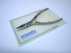 Spitzzange 120mm gerade, kurze Greif-Backen ohne Verzahnung, rostfrei 4211FP00-RF