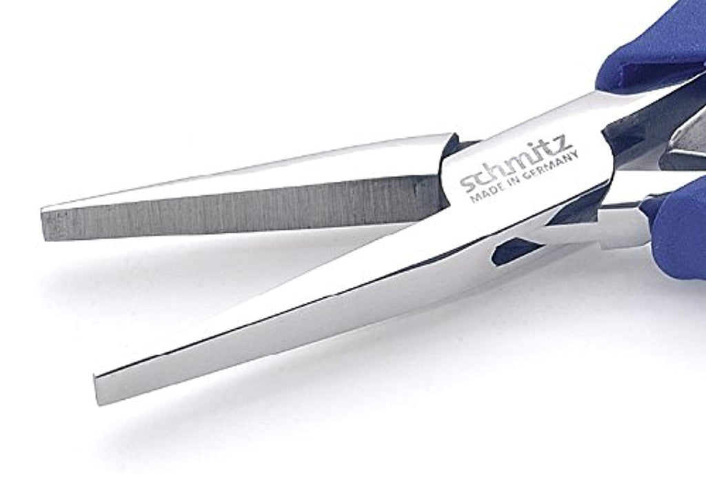 Flachzange 155mm lange Greif-Backen, mit Verzahnung 4422HS22