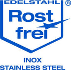 Spitzzange 120mm gerade, kurze Greif-Backen ohne Verzahnung, rostfrei 4211FP00-RF