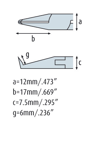 Winkelschneider 130mm, mit feiner Schneid-Wate 3562-SHS22