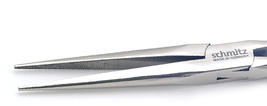 Spitzzange 200mm gerade Greif-Backen mit Verzahnung 4912HS22